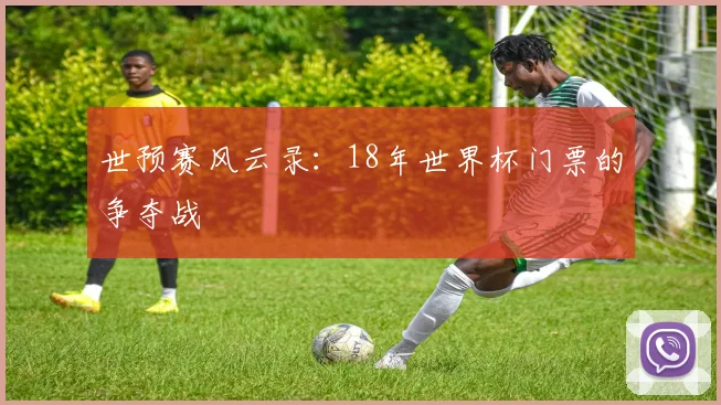 世预赛风云录：18年世界杯门票的争夺战